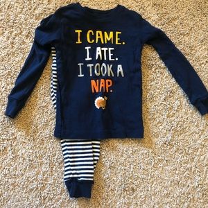 Thanksgiving 3T jammies